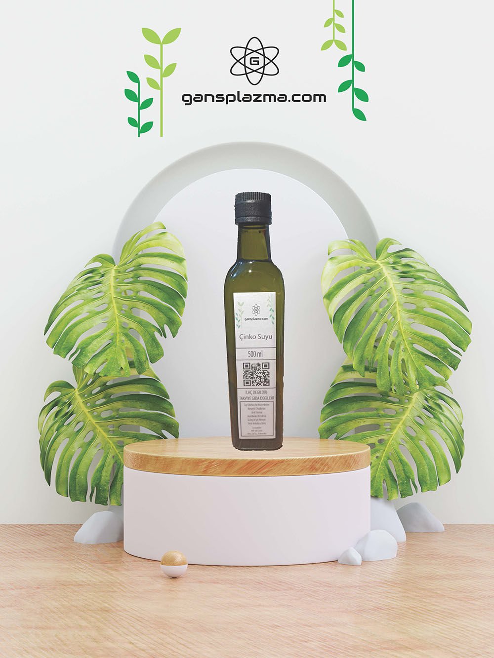 Frekanslı Çinko Suyu 500 ml